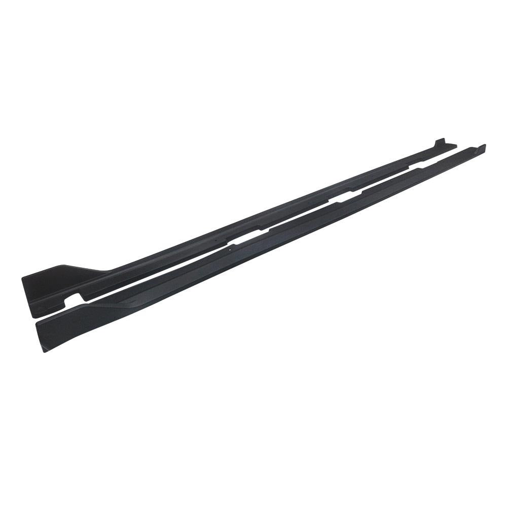 For 2016 2017 2018 2019 2020 2021 Honda Civic Sedan Hatchback Side Skirts Extension Matte Black