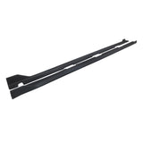 For 2016 2017 2018 2019 2020 2021 Honda Civic Sedan Hatchback Side Skirts Extension Matte Black