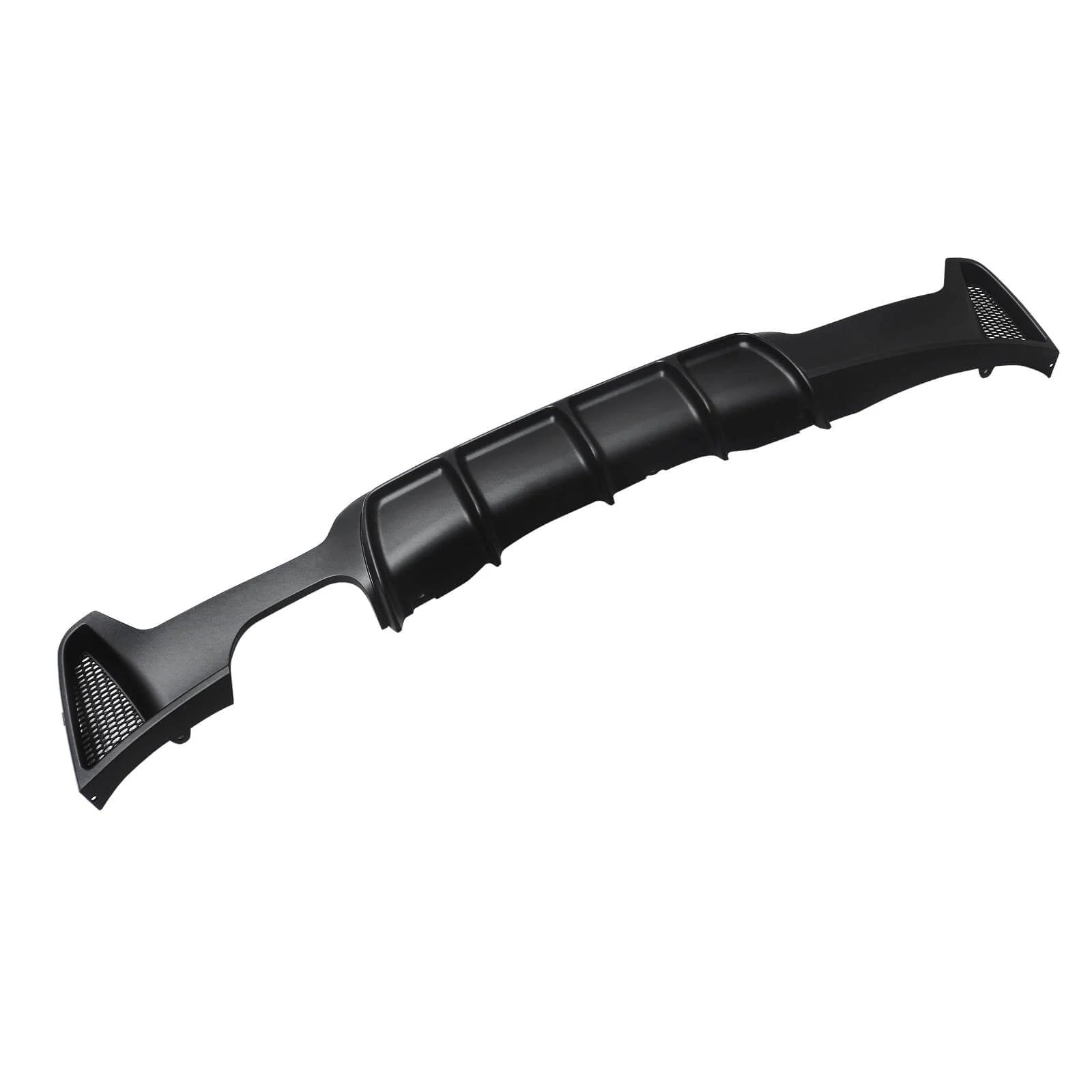 Rear Diffuser for 2014-2020 BMW 4 Series F32 F33 F36 420i 420d 428i 430i | M Performance Carbon Fibre Single Exhaust Two Outlet Lower Bumper Lip Matte Black