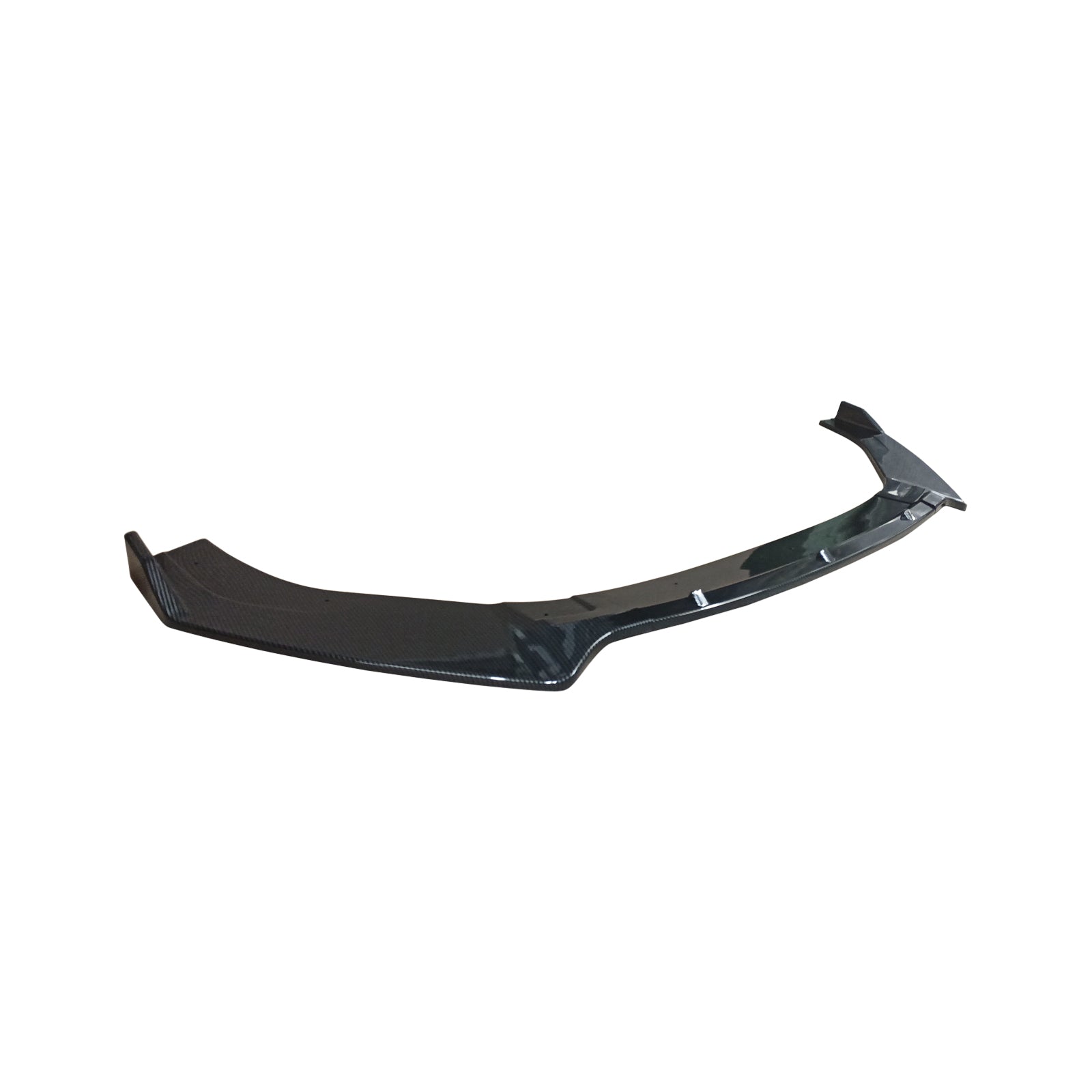 Front Bumper Lip Splitter For VW Golf MK7 MK7.5 R GTD GTI TSI TDI 2013-2020 Carbon Fibre Look