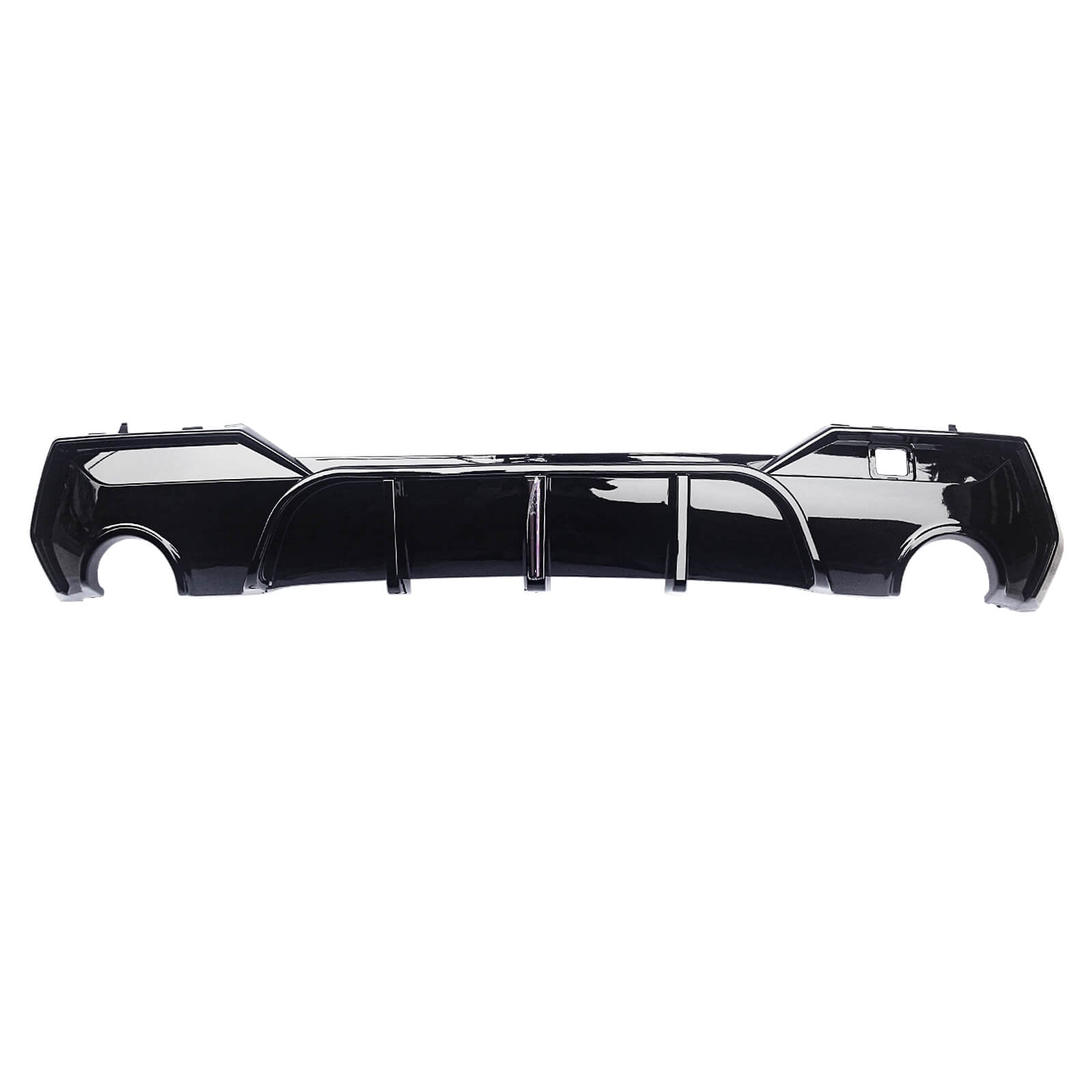 For 2021-2024 BMW 4 Series G22 G23 M-Sport Rear Diffuser W/Break Light Gloss Black