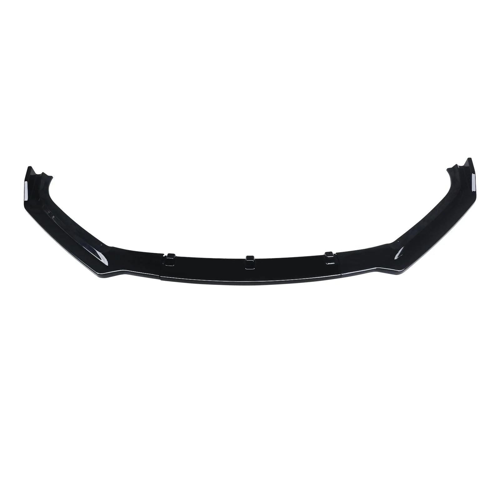 Front Lip For 2017 2018 Audi A4 Sport 3 Pieces Bumper Splitter Gloss Black