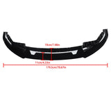 Front Lip for BMW 4 Series Gran Coupe G26 i4 2022-2024 M-Sport Front Bumper Lip Splitter Gloss Black
