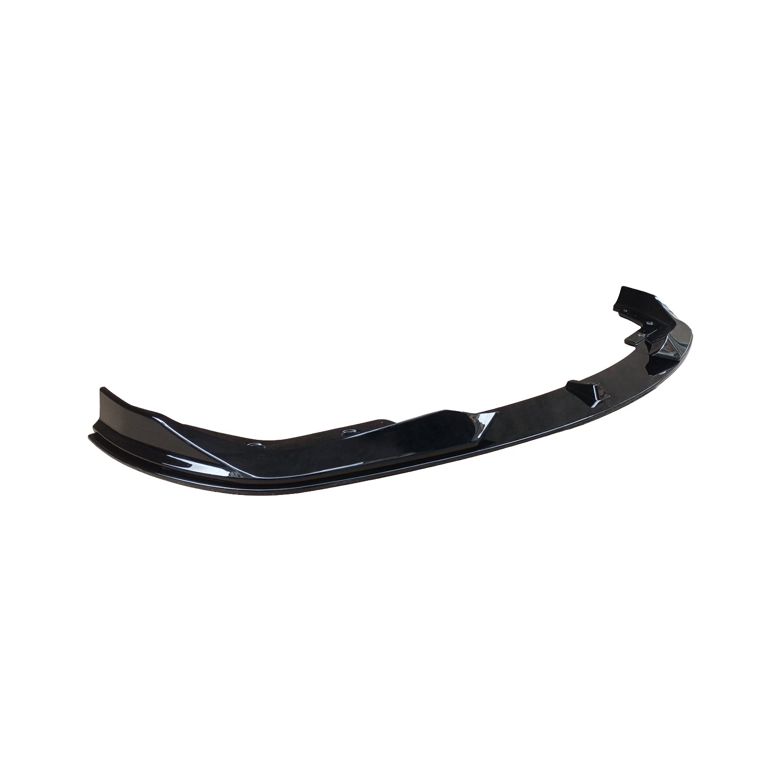 For 2019-2023 BMW 3 Series G20 G21 G28 M Sport Front Bumper Lip Splitter With Corner Pieces Gloss Black