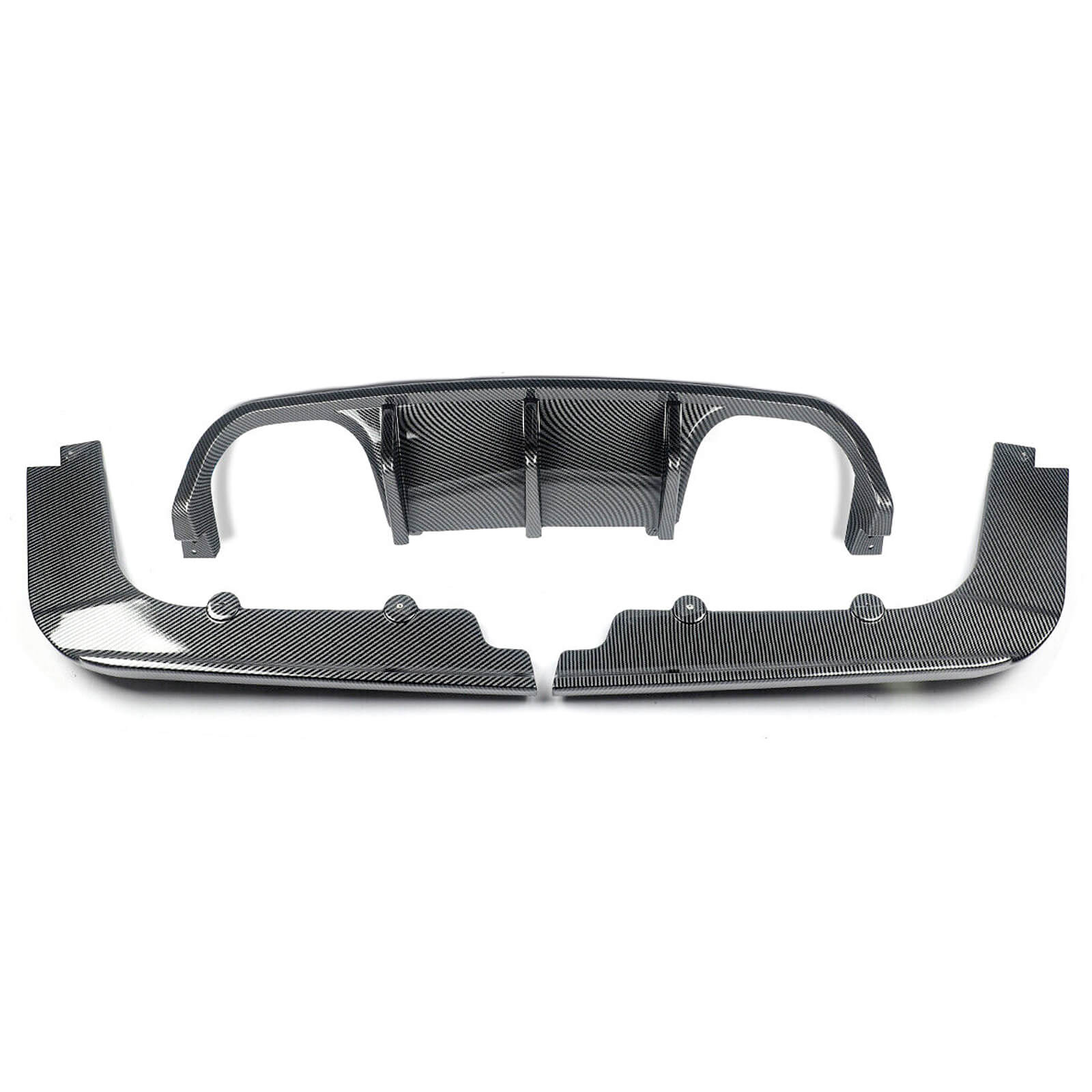 Rear Diffuser For 2008-2013 BMW M3 E92 E93 Coupe Rear Bumper Lip Carbon Fibre Look