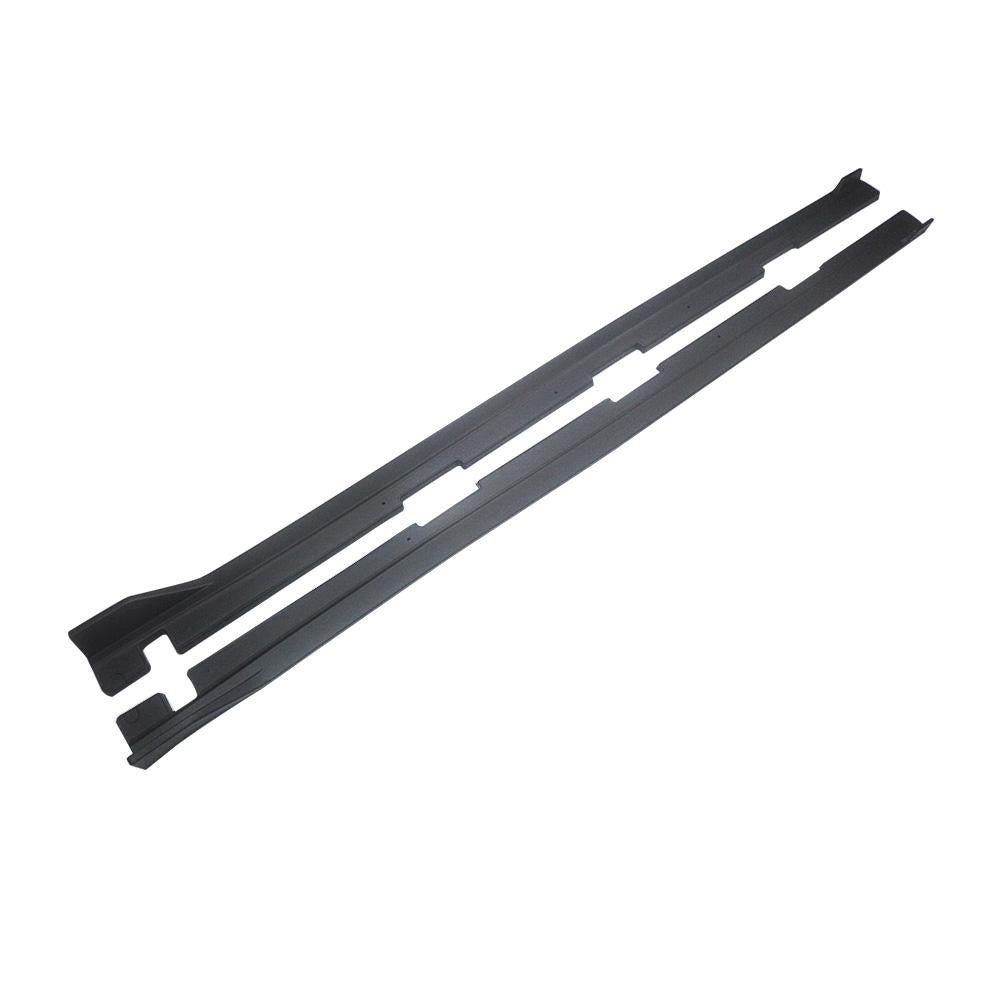 For 2016 2017 2018 2019 2020 2021 Honda Civic Sedan Hatchback Side Skirts Extension Matte Black