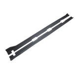 For 2016 2017 2018 2019 2020 2021 Honda Civic Sedan Hatchback Side Skirts Extension Matte Black