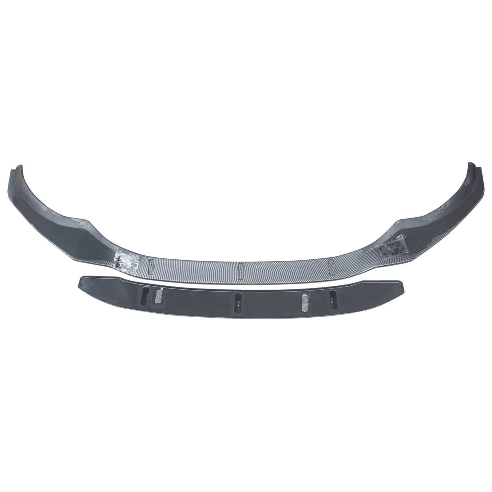 Front Lip For 2018-2021 BMW G01 X3 G02 X4 M-Sport 2PCs Front Bumper Splitter Carbon Fibre Look
