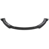 Front Bumper Lip For 2020-2024 Tesla Model Y Front Splitter Carbon Fibre Look