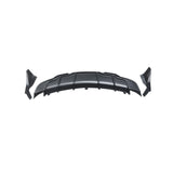 For 2017-2023 Tesla Model 3 Rear Bumper Lip Diffuser with Aprons Splitters Matte Black