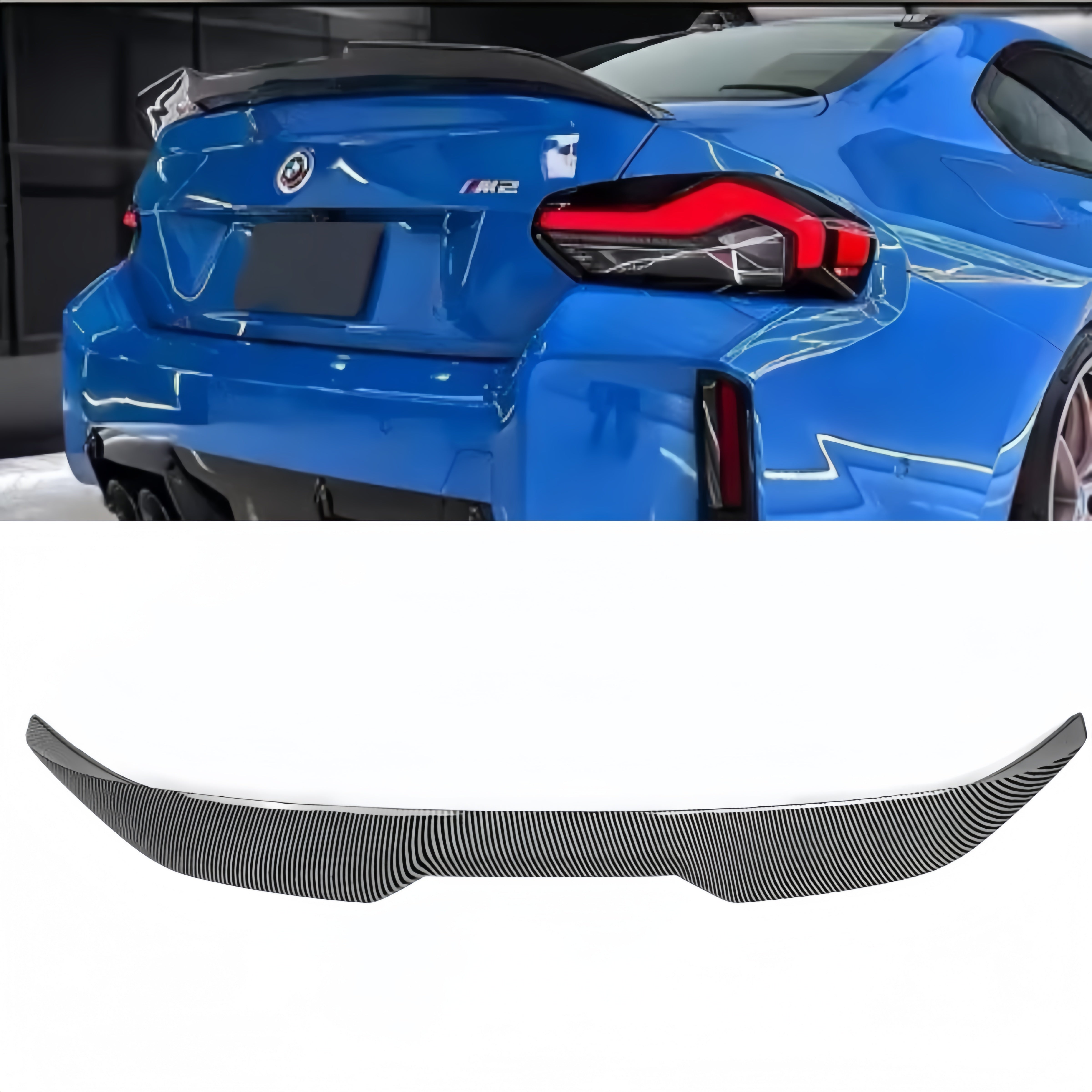 Heckspoiler Für BMW 2er Coupé G42 G87 M2 220i 230i M240i 2022-2025 MP Style Kofferraumflügel