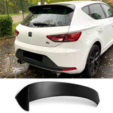 Roof Spoiler for 2012-2020 Seat Leon MK3 MK3.5 Rear Spoiler Gloss Black
