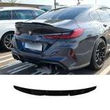 MMO For 2020-2024 BMW 8-Series G16 Gran Coupe Rear Spoiler F93 M8 Wickbill Gloss Black
