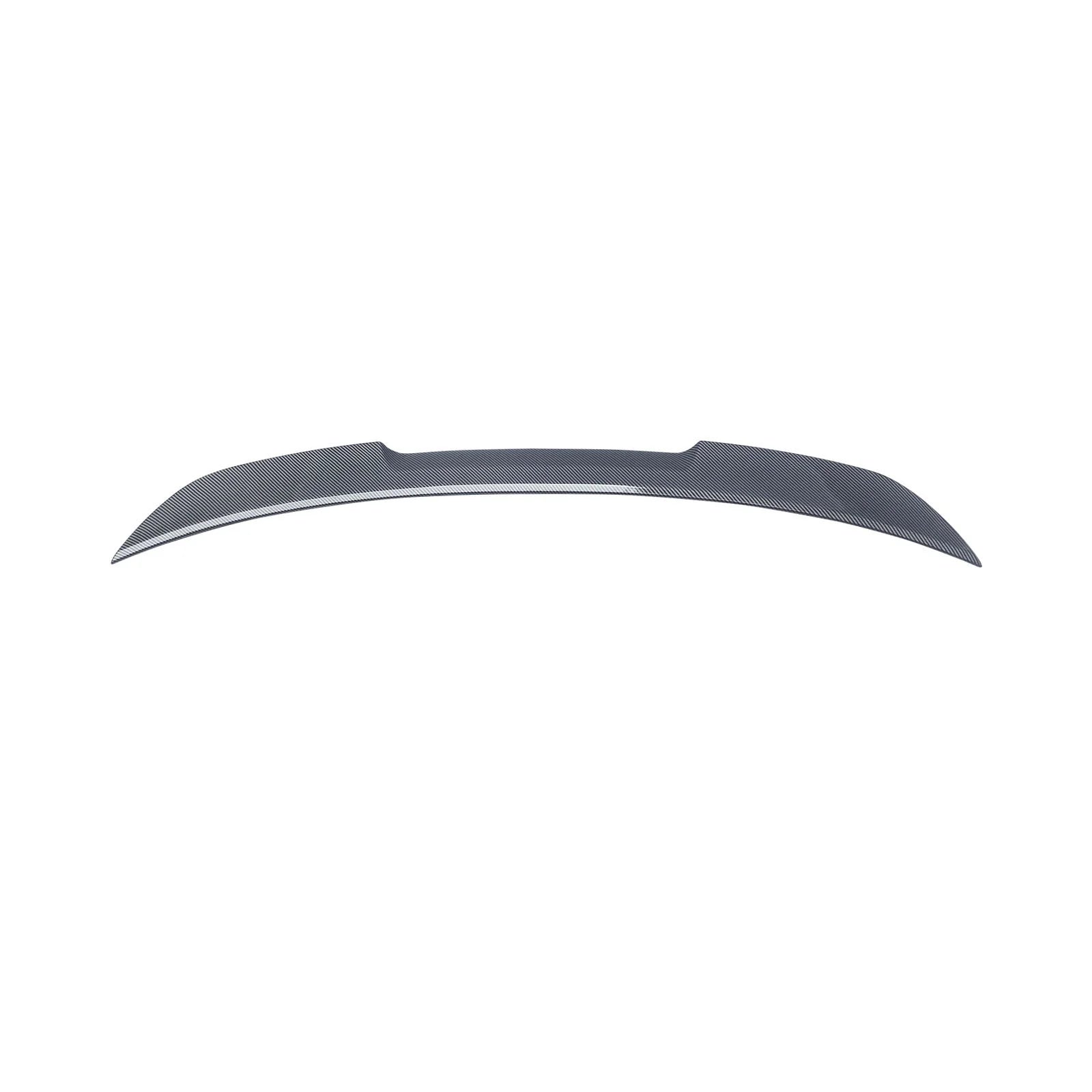 FOR 04-10 BMW E60 525i 530i M5 PSM STYLE REAR HIGHKICK TRUNK SPOILER CARBON FIBRE LOOK