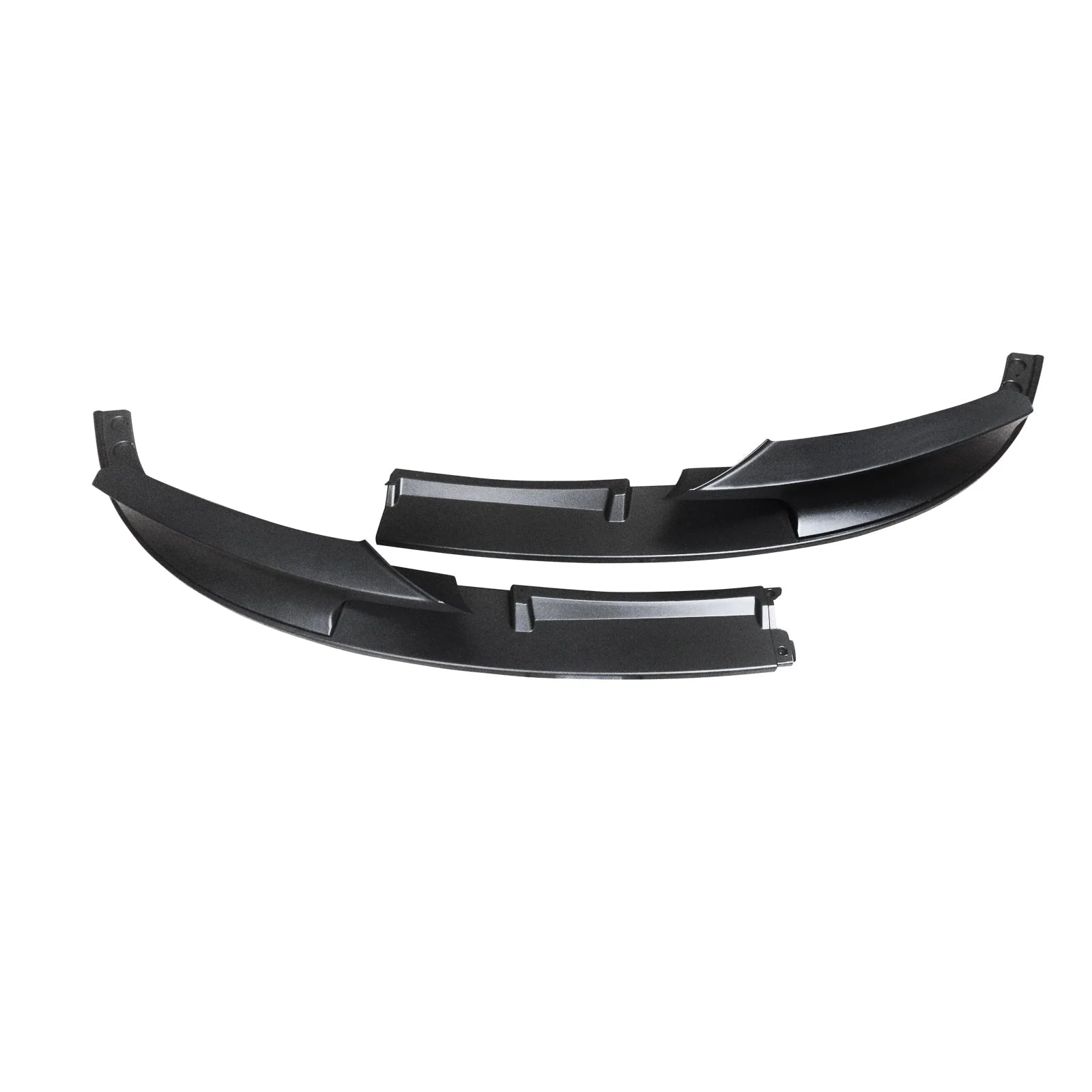 For 2012-2018 BMW F30 3-Series M Tech Front Bumper Lip Splitter Carbon Fibre Look Matte Black