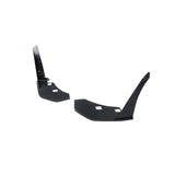 Winglet Splitters For 2015-2021 Ford Mustang GT500 Style Front Bumper Corner Spoiler Gloss Black