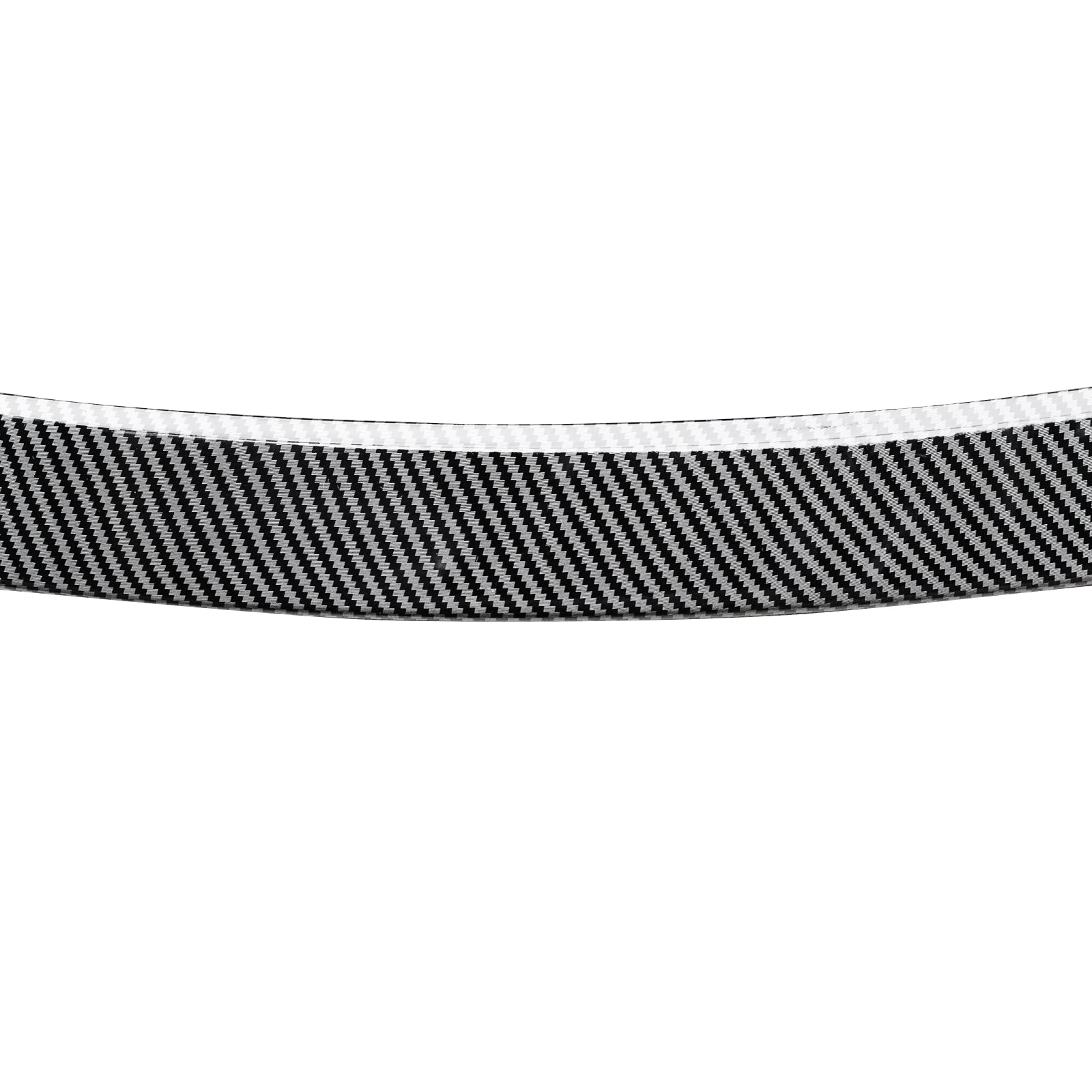 Rear Spoiler For 2017-2023 Tesla Model 3 Trunk Wing Spoiler Splitter  Carbon Fibre Look