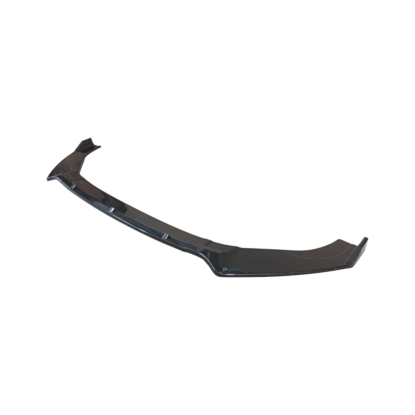 Front Bumper Lip Splitter For VW Golf MK7 MK7.5 R GTD GTI TSI TDI 2013-2020 Carbon Fibre Look