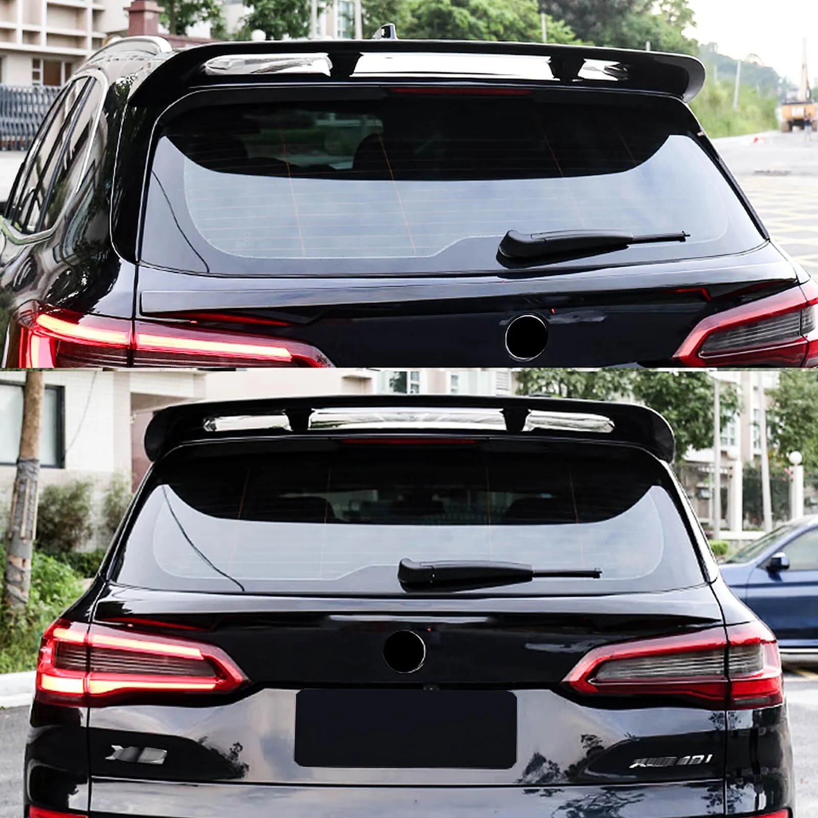 Rear Spoiler for 2019-2025 BMW X5 G05 M-Sport Roof Boot Spoiler Gloss Black