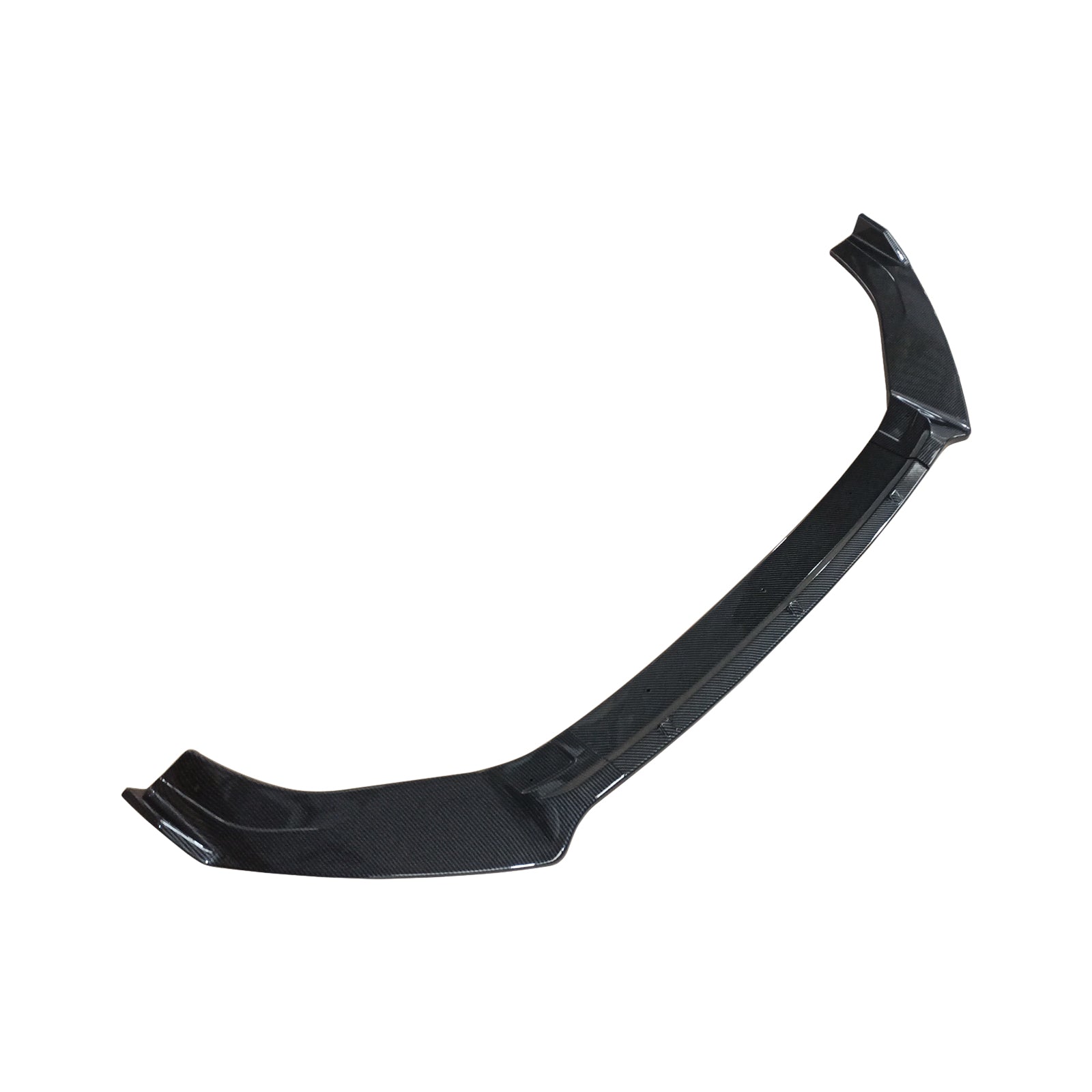 Front Bumper Lip Splitter For VW Golf MK7 MK7.5 R GTD GTI TSI TDI 2013-2020 Carbon Fibre Look