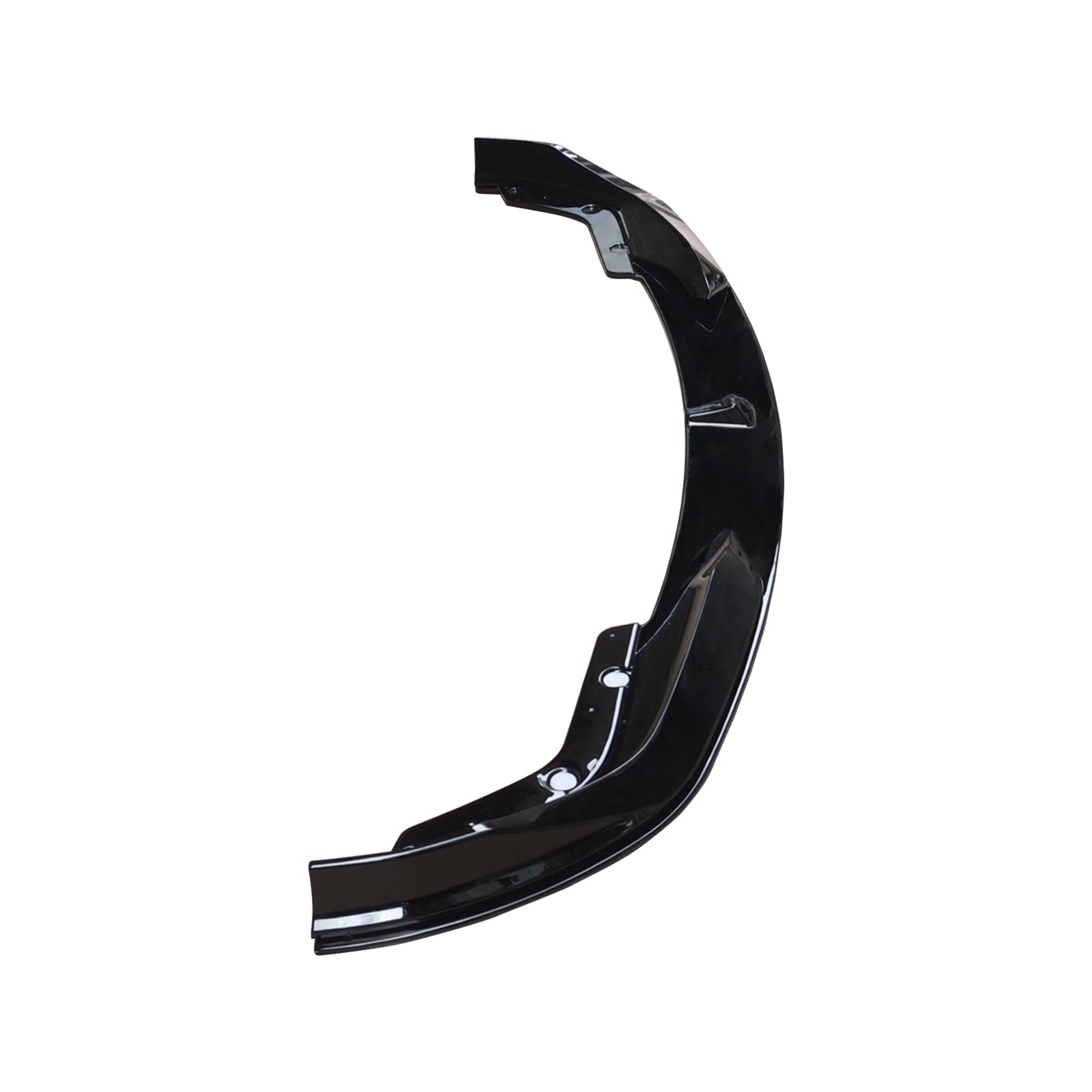 For 2019-2023 BMW 3 Series G20 G21 G28 M Sport Front Bumper Lip Splitter With Corner Pieces Gloss Black