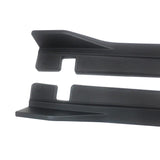 For 2016 2017 2018 2019 2020 2021 Honda Civic Sedan Hatchback Side Skirts Extension Matte Black