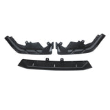 MMOMOTORSPORT Front Lip For 2022 2023 2024 11th Gen Honda Civic ABS 3 Pieces Front Bumper Lip Spoiler Splitter