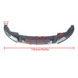 Front Lip for BMW 4 Series Gran Coupe G26 i4 2022-2024 M-Sport Front Bumper Lip Splitter Carbon Fibre Look