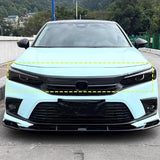 MMO For 2022-2025 Honda Civic 11th Gen Front Hood Bonnet Cover Trim