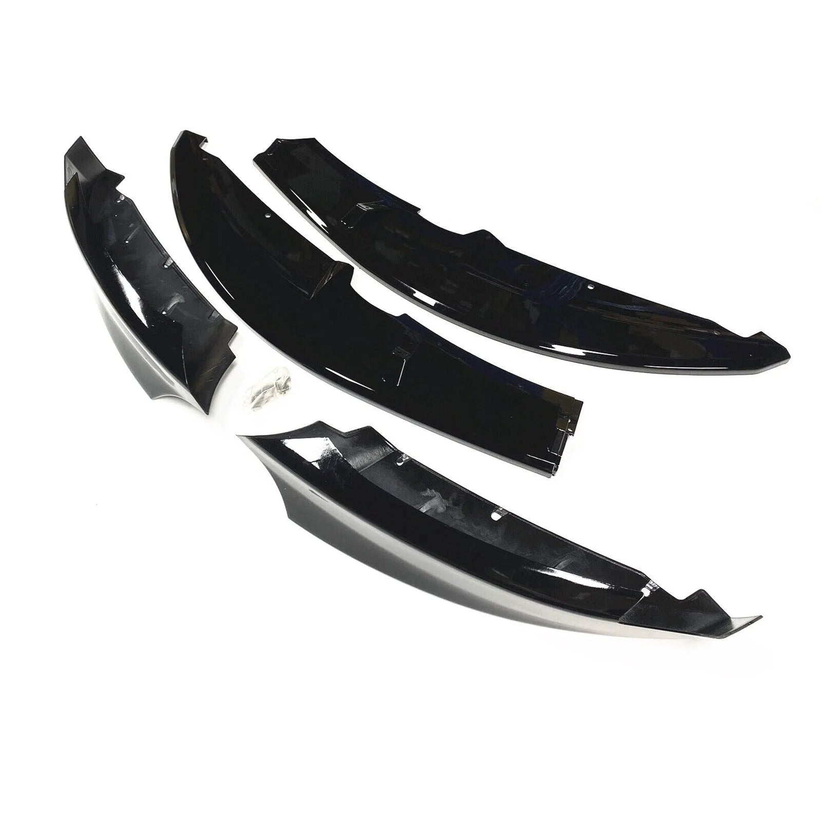 MMO Front Lip For 2007-2013 BMW E82 128i 135i M Sport Front Bumper Lip Splitter