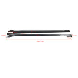 MMOMOTORSPORT Side Skirts For 2022 2023 2024 Honda Civic 11th Gen ABS Side Rocker Panel Extension Lips
