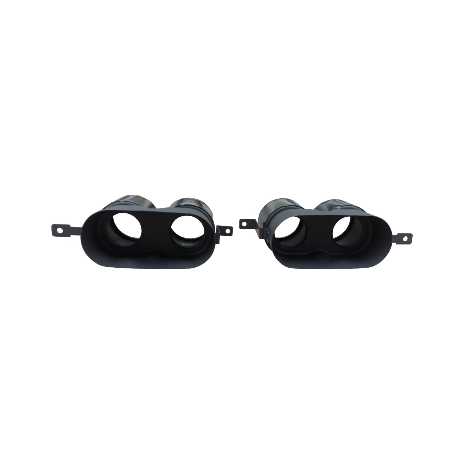 BMW 3 series G20 Universal Gloss Black Tailpipe Tips 2019-2025 Gloss Black