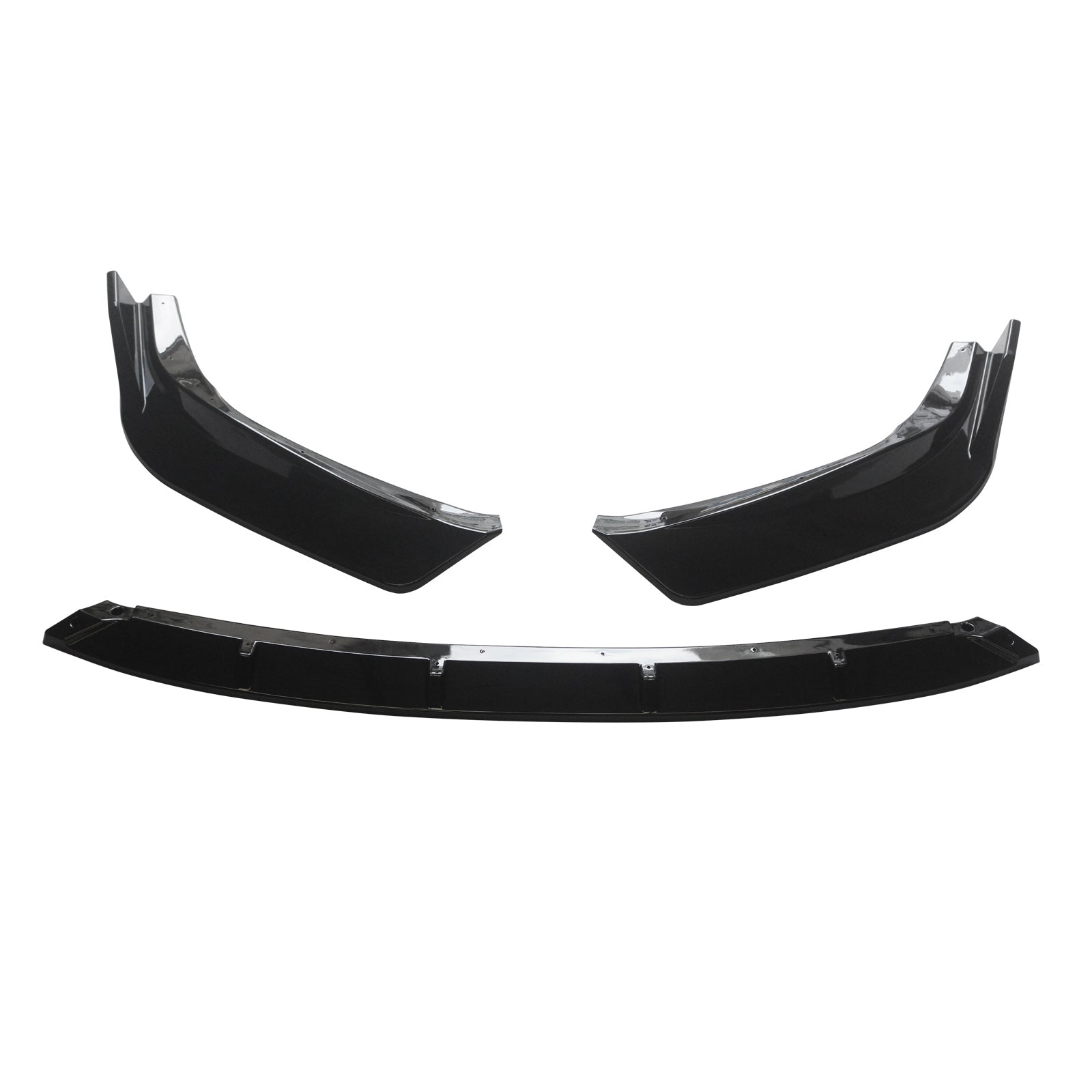 For 2014-2016 Lexus F Sport Front Bumper Lower Spoiler Splitter 3 PCs ABS Front Lip