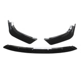 For 2014-2016 Lexus F Sport Front Bumper Lower Spoiler Splitter 3 PCs ABS Front Lip