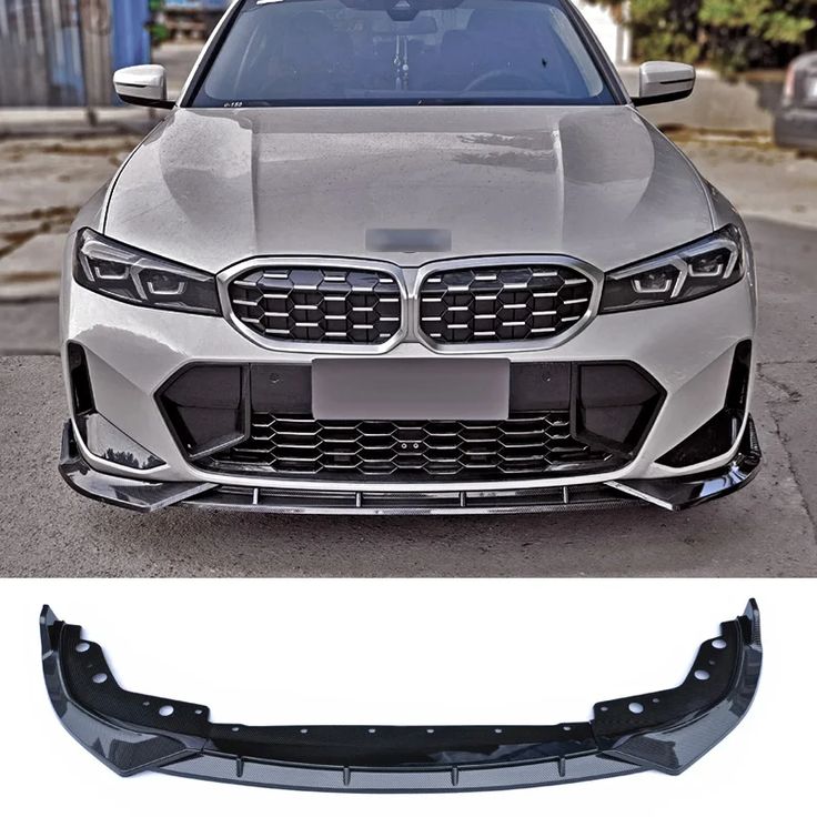 For 2019-2023 BMW 3 Series G20 G28 M Sport Front Bumper Lip Carbon Fibre Look