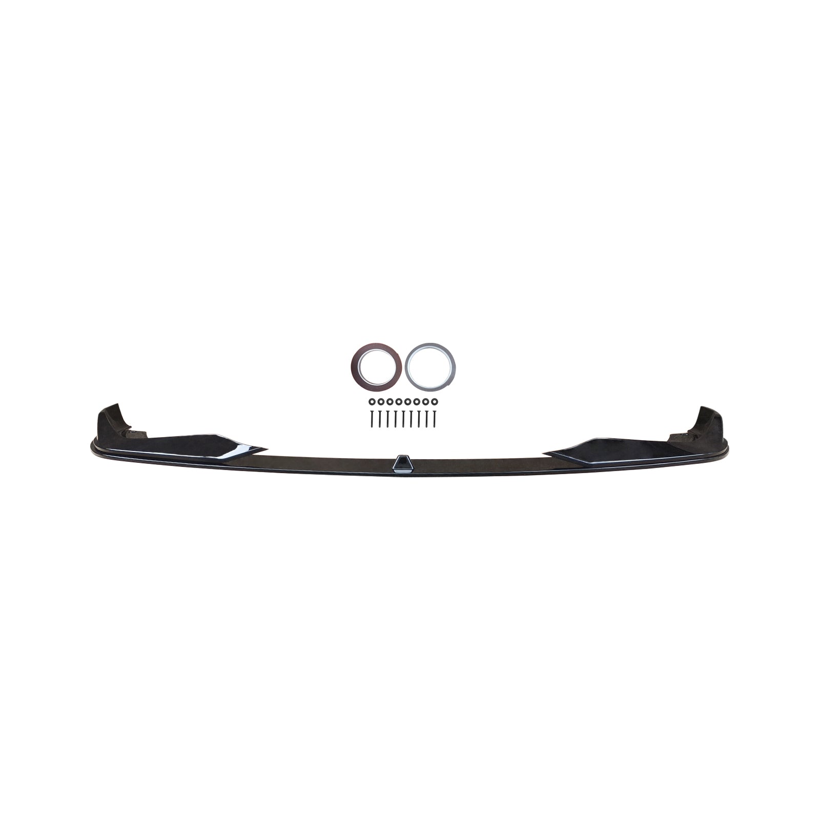 For 2019-2023 BMW 3 Series G20 G21 G28 M Sport Front Bumper Lip Splitter With Corner Pieces Gloss Black