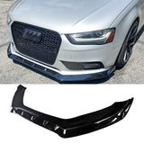 MMO For 2013-2016 Audi A4 B8.5 Saloon Avant Front Lip Splitter 1 Piece