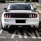 Rear Diffuser For 15-17 Ford Mustang HN Style Rear Bumper Lip