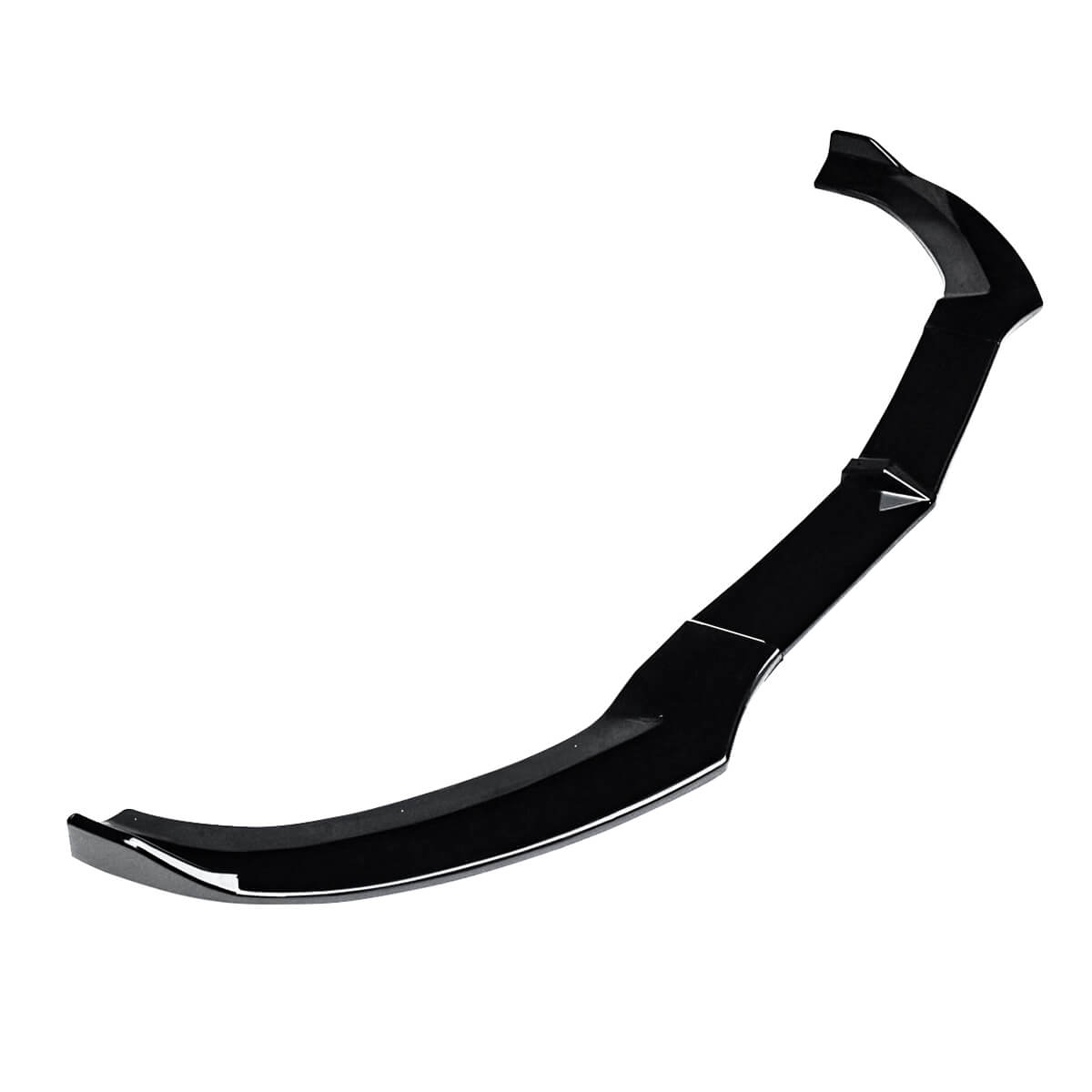 Front Splitter for 2015-2018 Mercedes-Benz C Class W205 Sport AMG-Line Front Bumper Lip Gloss Black