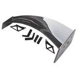For 2015-2023 Ford Mustang Coupe High Wing Spoiler GT500 CFTP Style Carbon Fibre Look