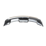 For 15-23 Ford Mustang Coupe Rear Spoiler with Tinted Wicker Bill GT500 Style Carbon Fiber Look