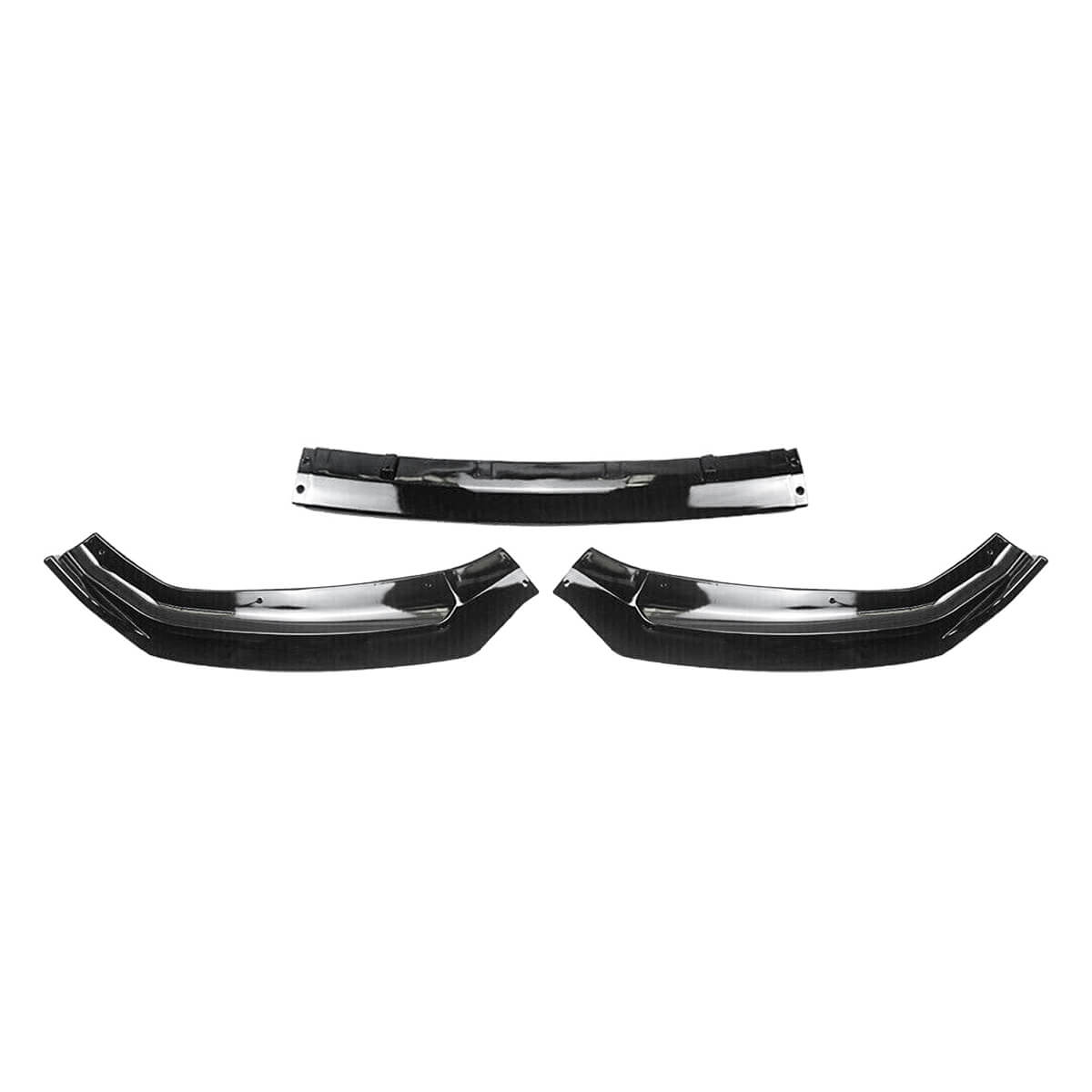 For 2017 2018 Audi A5 B9 Front Bumper Lip Splitter Spoiler Body Kit Gloss Black