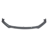 For 17-19 Audi A4 S-Line S4 B9 Front Lip Splitter 3 Pieces ABS Carbon Fiber Look