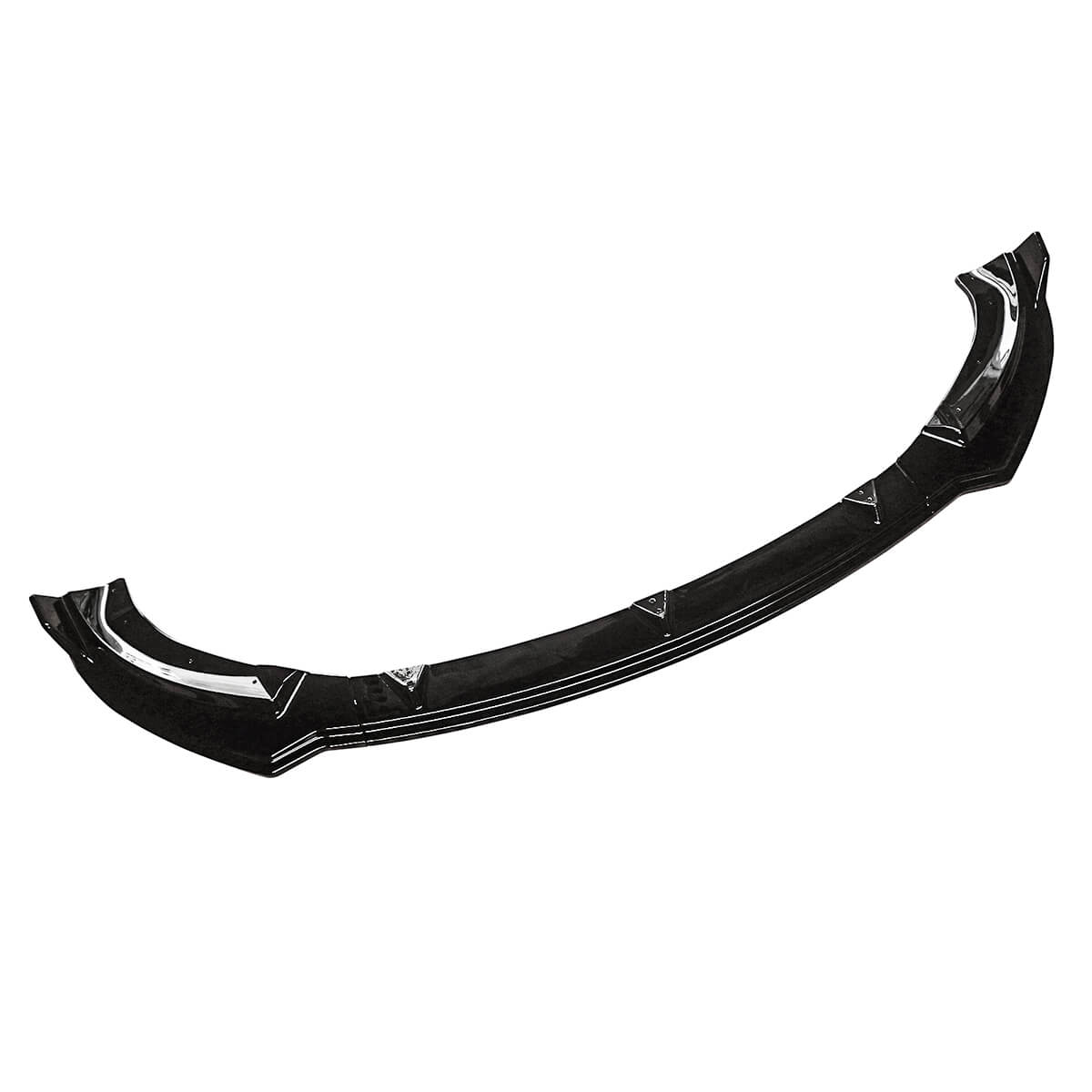 Front Bumper Lip For 2020-2024 Tesla Model Y Front Splitter Gloss Black