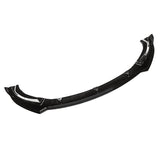 Front Bumper Lip For 2020-2024 Tesla Model Y Front Splitter Gloss Black