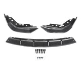 For 2019-2023 BMW 3 Series G20 G28 M Sport Front Bumper Lip Carbon Fibre Look