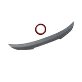 FOR 04-10 BMW E60 525i 530i M5 PSM STYLE REAR HIGHKICK TRUNK SPOILER CARBON FIBRE LOOK