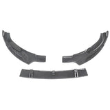 Front Lip For 2020-2024 Audi A4 S4 Lower Bumper Splitter Carbon fibre Look