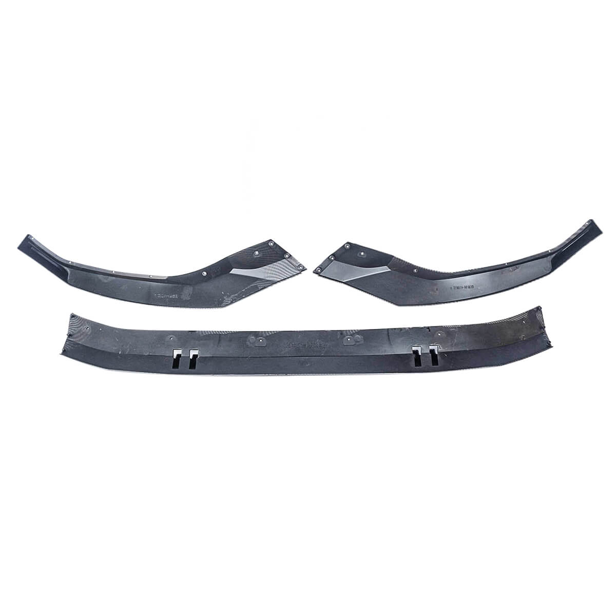 For 21-23 Audi A3 S-Line S3 8Y MK4 Front Splitter 3 Pieces