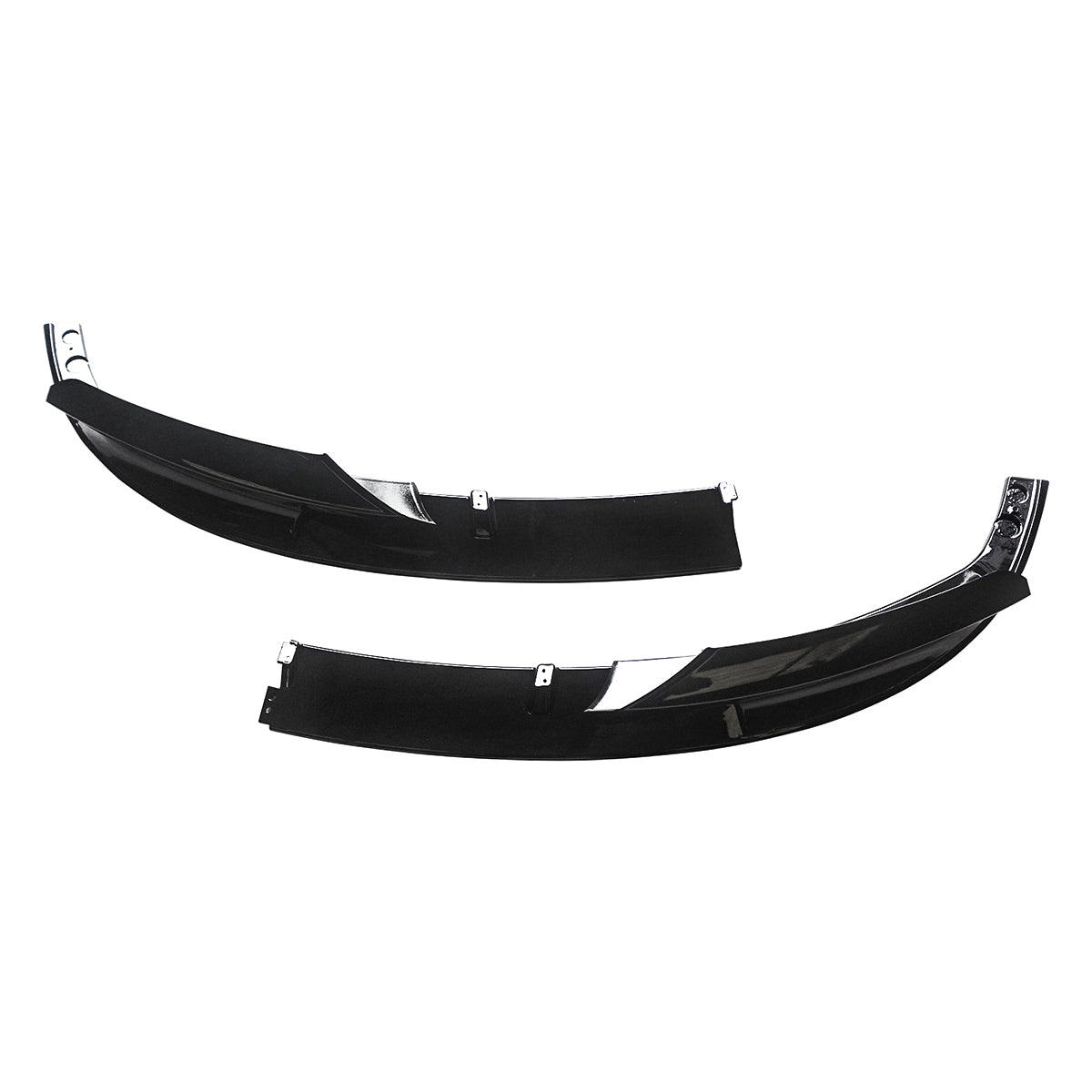Front Lip For BMW F30 3-Series 2012-2018 M Sport Front Bumper Lip Splitter Gloss Black